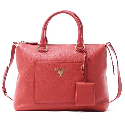 プラダスーパーコピー PRADA ハンドバッグ 2WAY レッド レディース トートバッグ ロゴ レザー 1ba063 2bbe f0011 VIT DAINO - 商品画像 7