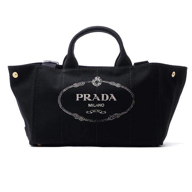 プラダスーパーコピー PRADA ハンドバッグ 2WAY ブラック レディース トートバッグ ロゴ トライアングル 1bg642 zki f0002 CANAPA - 商品画像 4