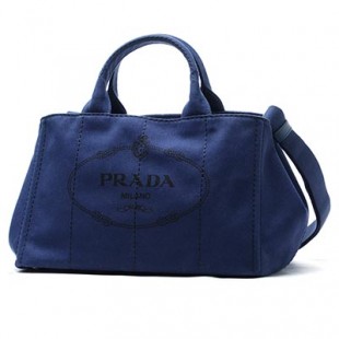 プラダスーパーコピーPRADA ハンドバッグ 2WAY ブルー レディース トートバッグ ロゴ トライアングル 1bg642 zki f0016 CANAPA - 商品画像 2