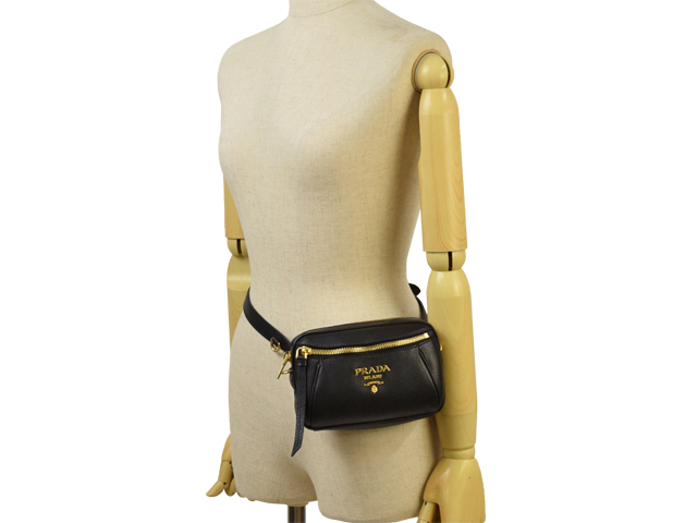 プラダバッグコピー PRADA 2Wayショルダーバッグ/ヒップバッグ/ウエストポーチ レディース アウトレット 1bl006vitdai-nero - 商品画像 6