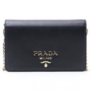 プラダ PRADAスーパーコピー ショルダーバッグ ブラック レディース ブラック バッグ チェーン ミニショルダー クラッチ プレゼント レザー 1bp006 v cow nzv f0002 - 商品画像 2