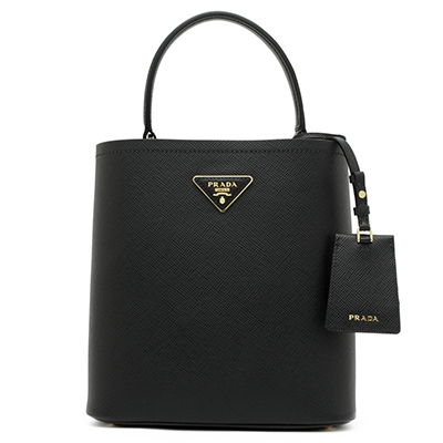 プラダコピー ハンドバッグ PANIER CROCODILE BAG パニエ クロコダイル バッグ 1BA2122ERX レディース 2019SS NERO+FUOCO F0LJ4 - 商品画像 5