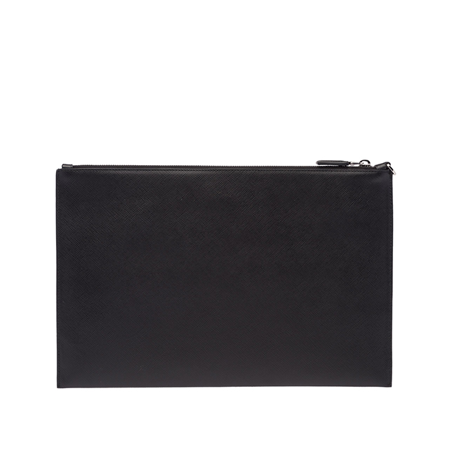 プラダスーパーコピー クラッチバッグ メンズ PRADA 2NG001 2EDJ F0002 SAFFIANO CHARAC ドキュメントホルダー ロゴ レザー - 商品画像 5