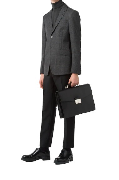 プラダスーパーコピー PRADA ブリーフケース SAFFIANO メンズ ビジネスバッグ ブラック 2VB006 053 F0002 - 商品画像 3