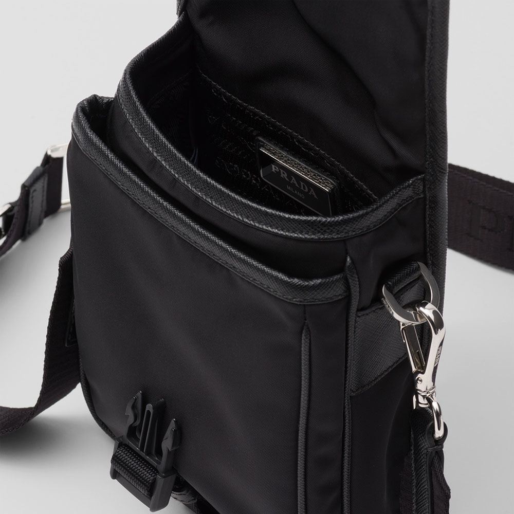 プラダ コピー Re-Nylon xサフィアーノレザー ショルダーバッグ 2VD043 - 商品画像 6