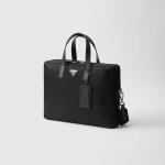プラダ スーパーコピー Re-Nylon xサフィアーノレザー ブリーフケース 2VE005_2DMH - 商品画像 3
