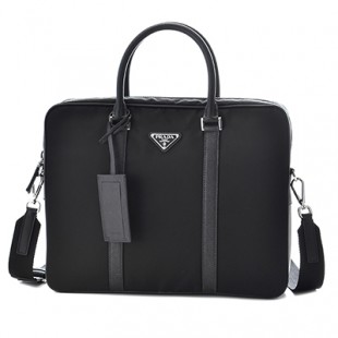 PRADAスーパーコピーバッグ 2VE871OOO ナイロンバッグ メンズ 2WAYビジネスバッグ ブラック 2VE871 064 002 - 商品画像 2