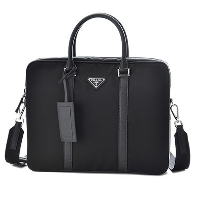 PRADAスーパーコピーバッグ 2VE871OOO ナイロンバッグ メンズ 2WAYビジネスバッグ ブラック 2VE871 064 002 - 商品画像 5