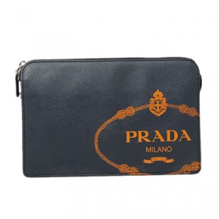 プラダスーパーコピー PRADA SAFFIANO TRAVEL レザー ポーチ クラッチバッグ バルティコ [メンズ] 2VF056 9Z2 F0L57 - 商品画像 2