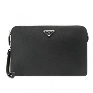 プラダスーパーコピー PRADA 「サフィアーノ」レザー クラッチバッグ メンズ 2VF056 OOO9Z2 F0002 - 商品画像 2