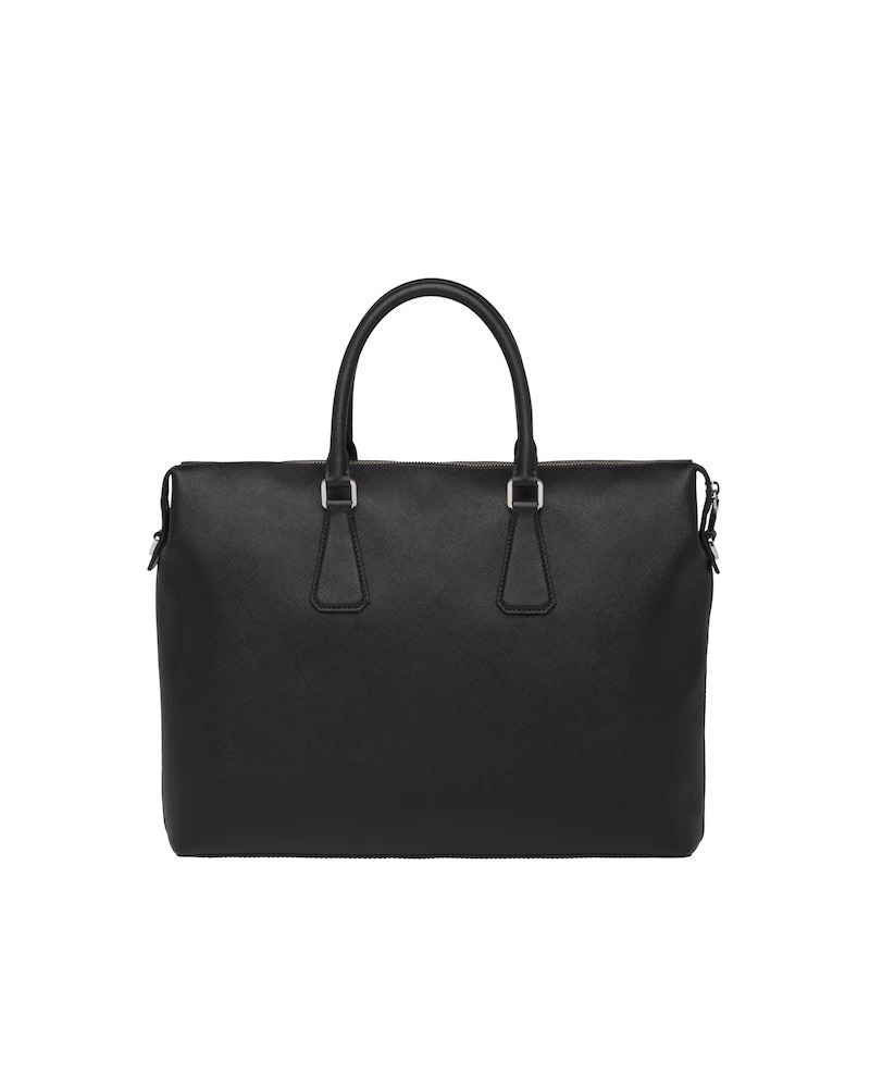 プラダコピー PRADA サフィアーノレザー ブリーフケース ブラック 2VG044_9Z2_F0002_V_OOO - 商品画像 4