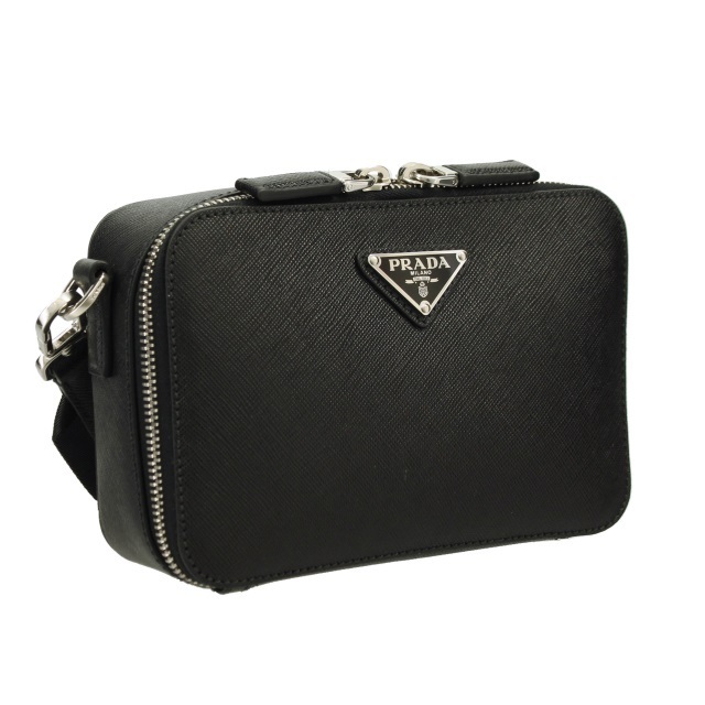 プラダ PRADA サフィアーノレザー クロスボディバッグ ブラック 2VH070 9Z2 F0002 - 商品画像 4