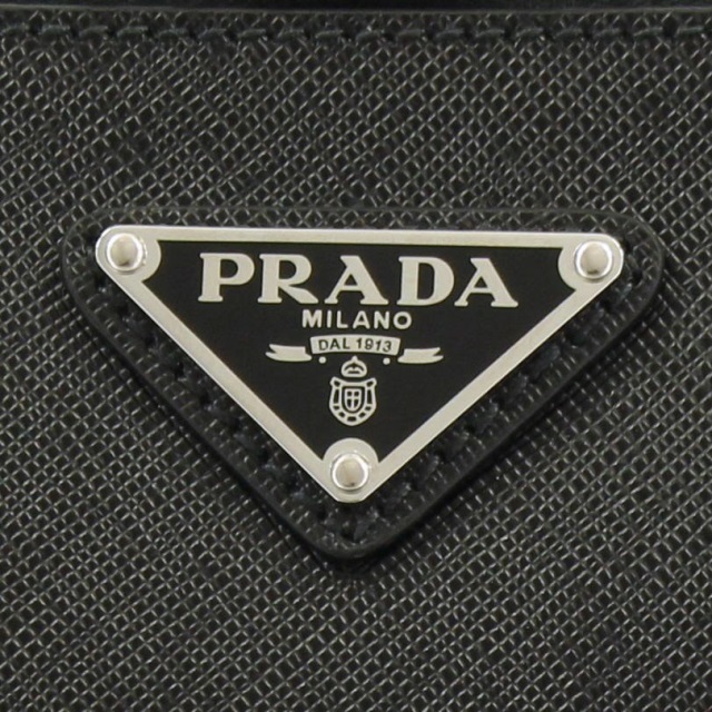 プラダ PRADA サフィアーノレザー クロスボディバッグ ブラック 2VH070 9Z2 F0002 - 商品画像 5