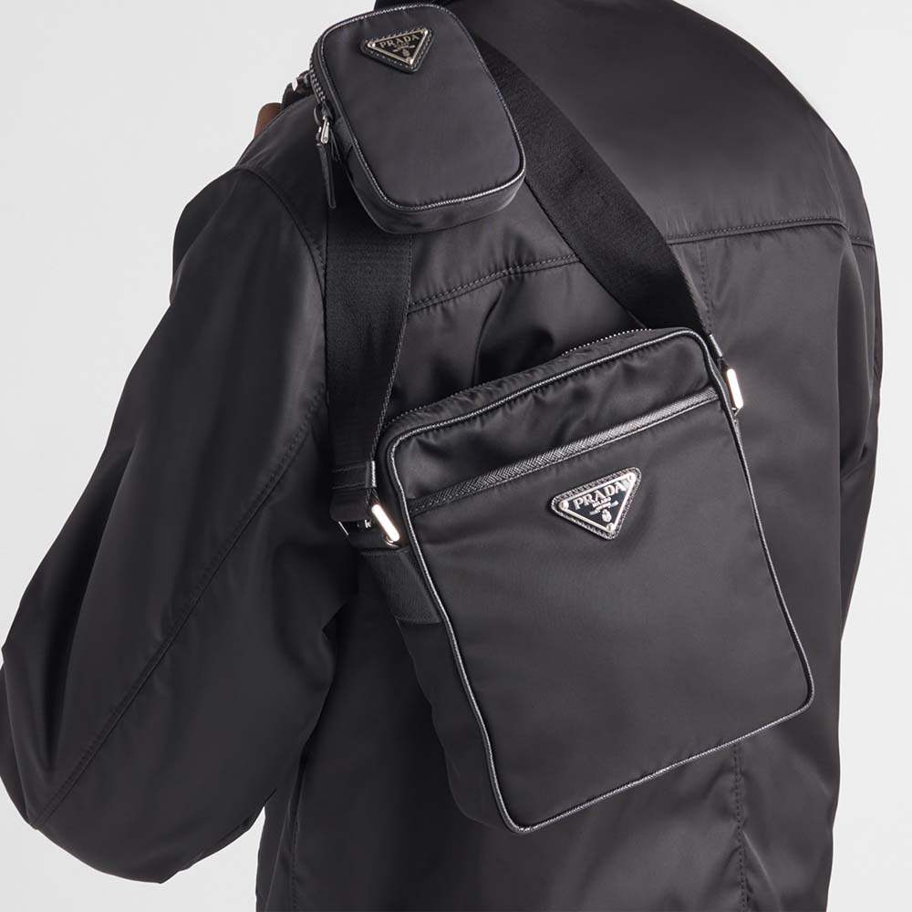 プラダ スーパーコピー Re-Nylon xサフィアーノレザー ショルダーバッグ 2VH112_2DMH - 商品画像 3