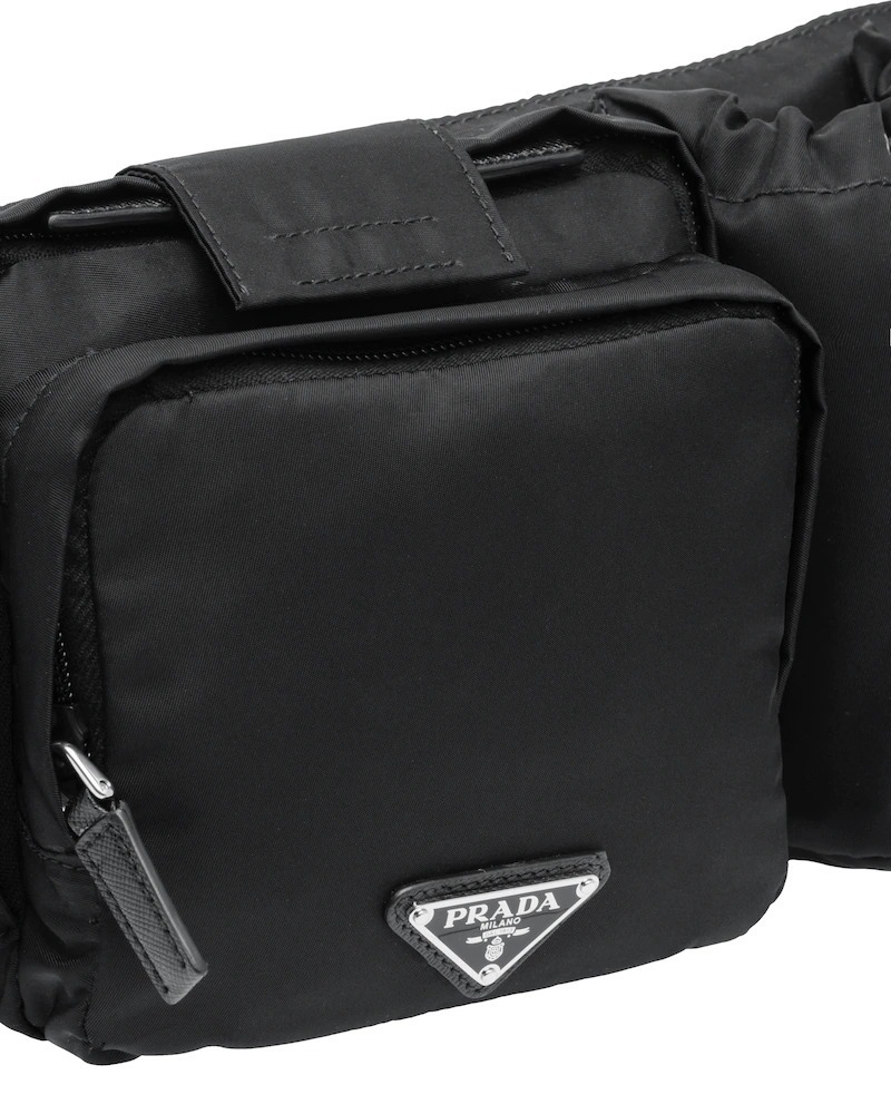 スーパーコピープラダ PRADA ボディバッグ ウエストバッグ ナイロン レザー ブラック 2VL056_973_F0002_V_WOO - 商品画像 5
