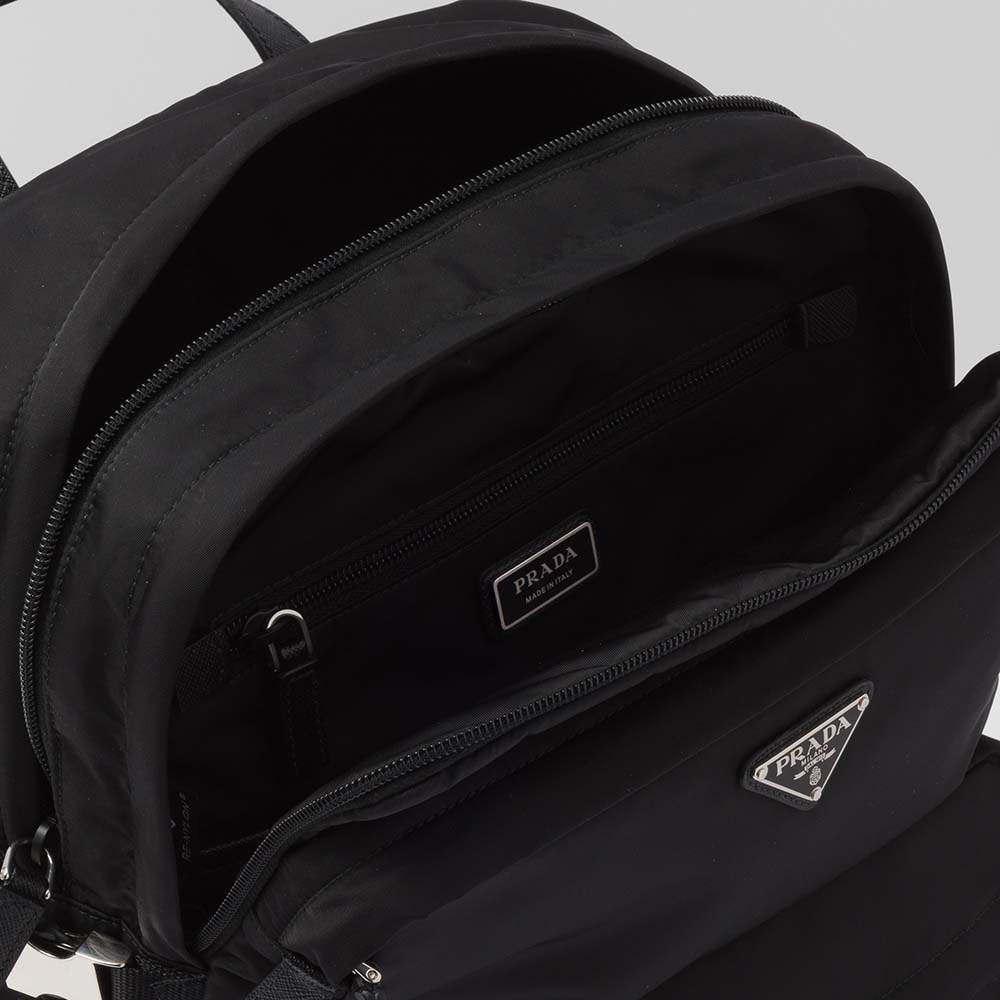 プラダ スーパーコピー Re-Nylon xサフィアーノレザー バックパック 2VZ101_2DMG - 商品画像 10