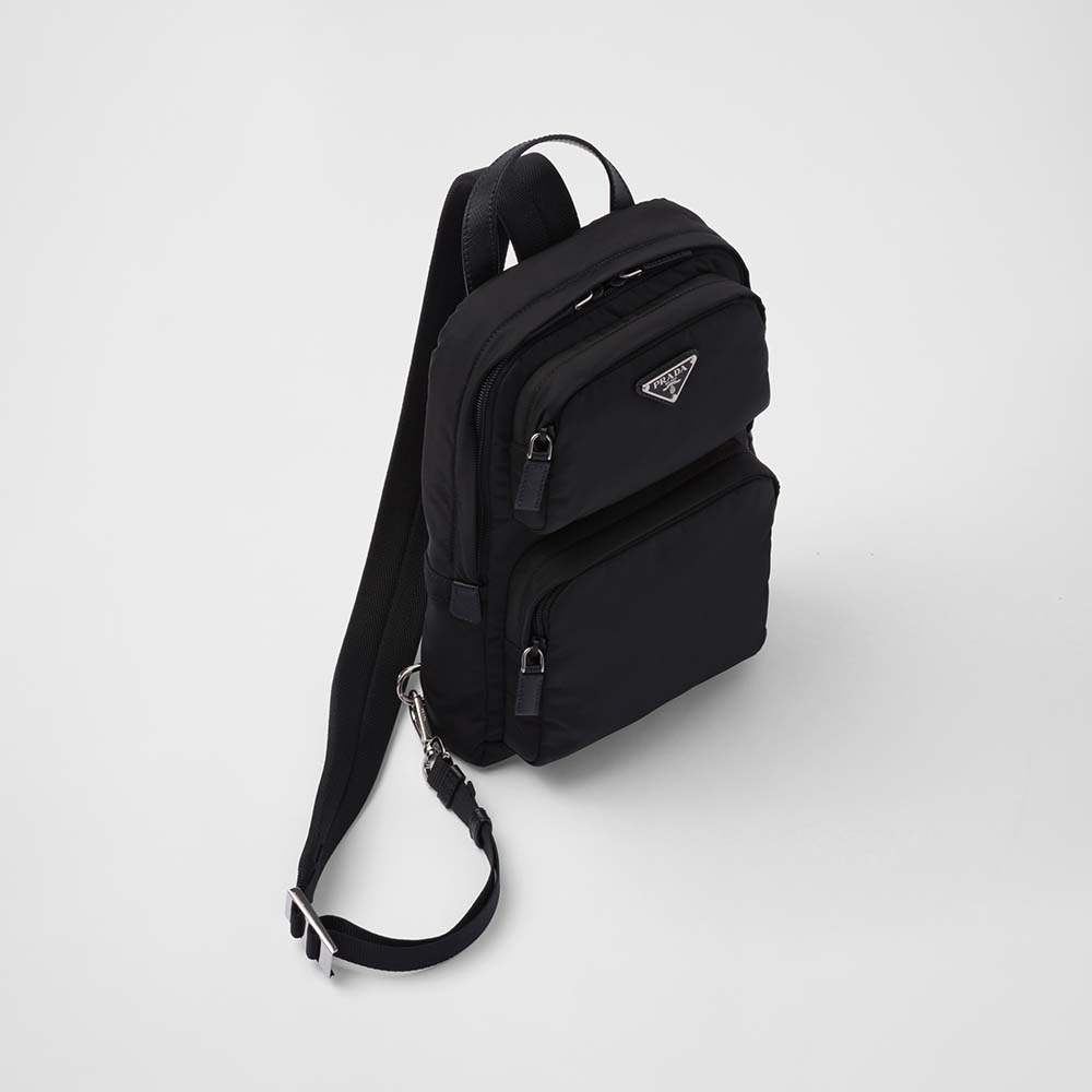 プラダ スーパーコピー Re-Nylon xサフィアーノレザー バックパック 2VZ105_2DMG - 商品画像 4