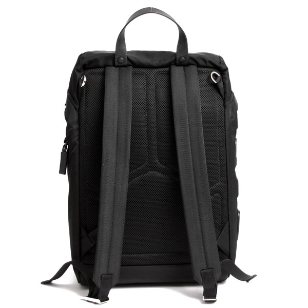 プラダ PRADA 【TESSUTO CHARACTER】 ナイロン バックパック リュックサック NERO (ブラック) 2VZ135 2ED3 F0002 - 商品画像 3