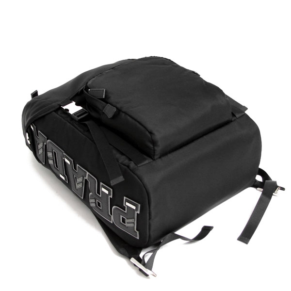 プラダ PRADA 【TESSUTO CHARACTER】 ナイロン バックパック リュックサック NERO (ブラック) 2VZ135 2ED3 F0002 - 商品画像 4