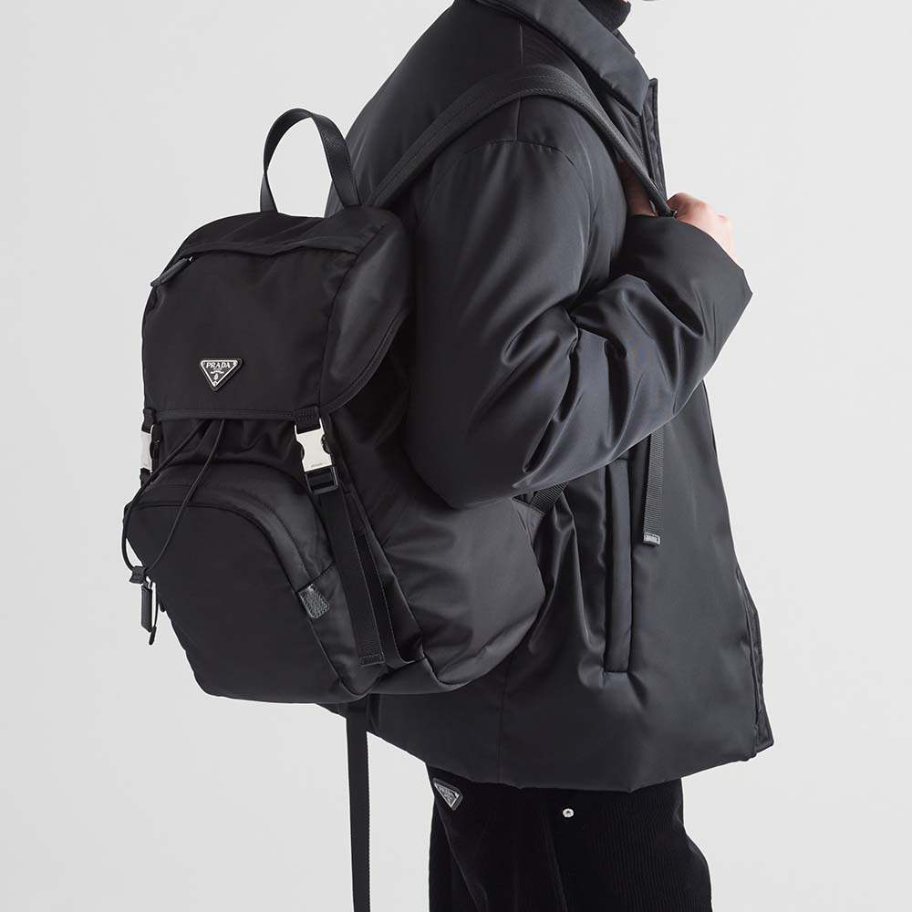 プラダ スーパーコピー Re-Nylon xサフィアーノレザー バックパック 2VZ135_2DMG - 商品画像 3