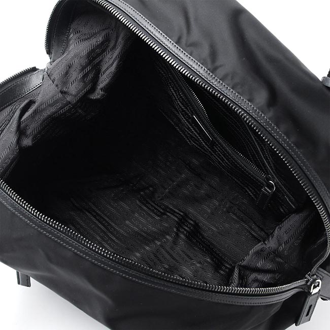 プラダコピー PRADA ボストンバッグ ブラック メンズ 容量 トート ナイロン トラベル 旅行 2vc796 064 f0002 NYLON TRAVEL BAG - 商品画像 4