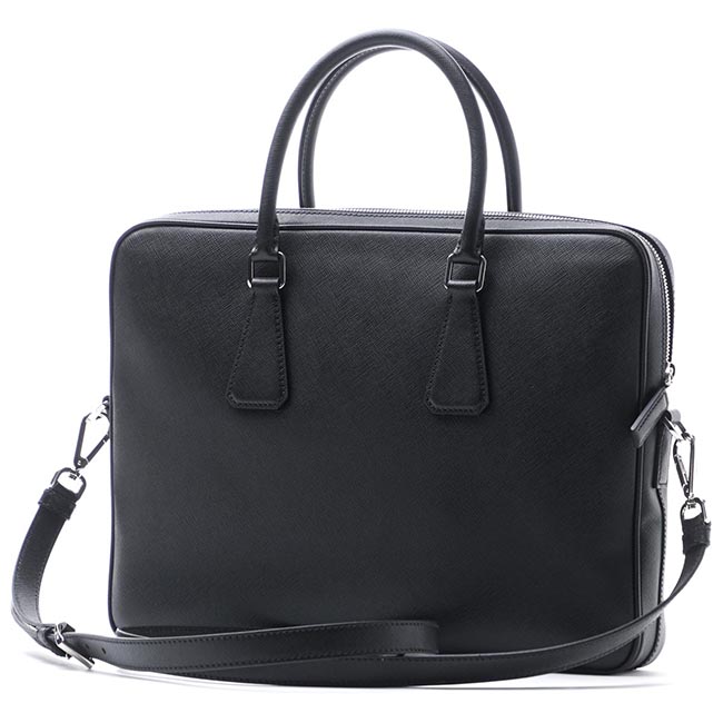 プラダスーパーコピー PRADA ブリーフケース 2WAY ブラック メンズ A4対応 2ve368 voox 9z2 f0002 SAFFIANO サフィアーノ - 商品画像 8