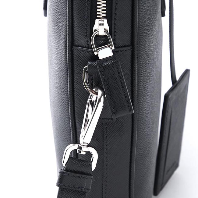 プラダスーパーコピー PRADA ブリーフケース 2WAY ブラック メンズ A4対応 2ve368 voox 9z2 f0002 SAFFIANO サフィアーノ - 商品画像 6