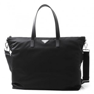 プラダ PRADA トートバッグ 2WAY ショッピングバッグ ブラック メンズ トート バッグ レザー ショルダー カジュアル 2vg024 vooo 064 f0002 - 商品画像 2