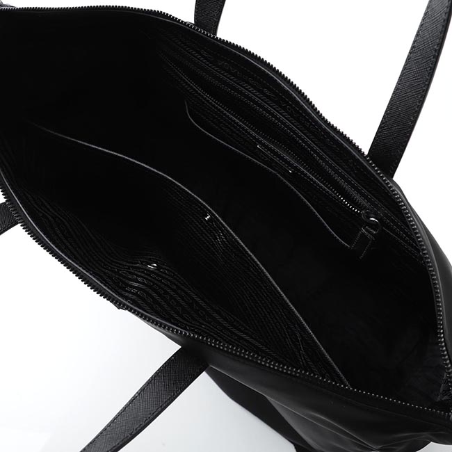 プラダ PRADA トートバッグ 2WAY ショッピングバッグ ブラック メンズ トート バッグ レザー ショルダー カジュアル 2vg024 vooo 064 f0002 - 商品画像 4