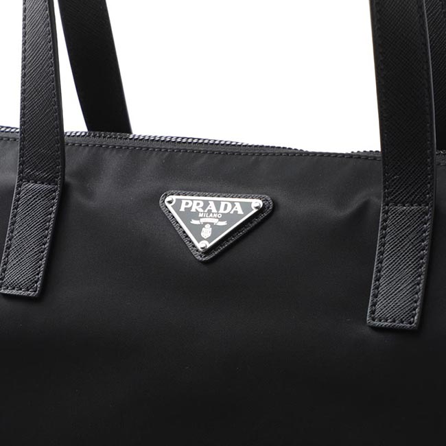 プラダ PRADA トートバッグ 2WAY ショッピングバッグ ブラック メンズ トート バッグ レザー ショルダー カジュアル 2vg024 vooo 064 f0002 - 商品画像 5