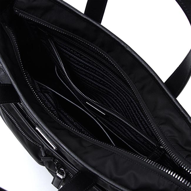 スーパーコピープラダ PRADA トートバッグ 2WAY ブラック メンズ 2vg860 vooo 064 f0002 - 商品画像 5