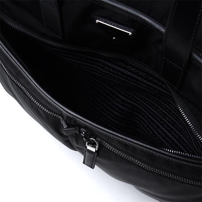 スーパーコピープラダ PRADA トートバッグ 2WAY ブラック メンズ 2vg860 vooo 064 f0002 - 商品画像 1