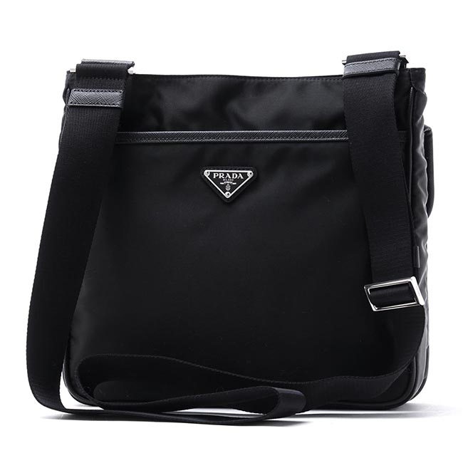 スーパーコピープラダ PRADA メッセンジャー バッグ ブラック メンズ バッグ カジュアル ナイロン ロゴ モノグラム 2vh269 064 f0002 - 商品画像 8
