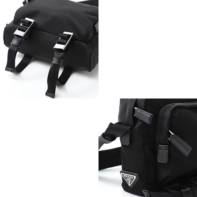 プラダスーパーコピー PRADA クロスボディバッグ ブラック メンズ ギフト プレゼント 2vh043 vooo 973 f0002 BANDOLIERA TESSUTO MONT - 商品画像 5