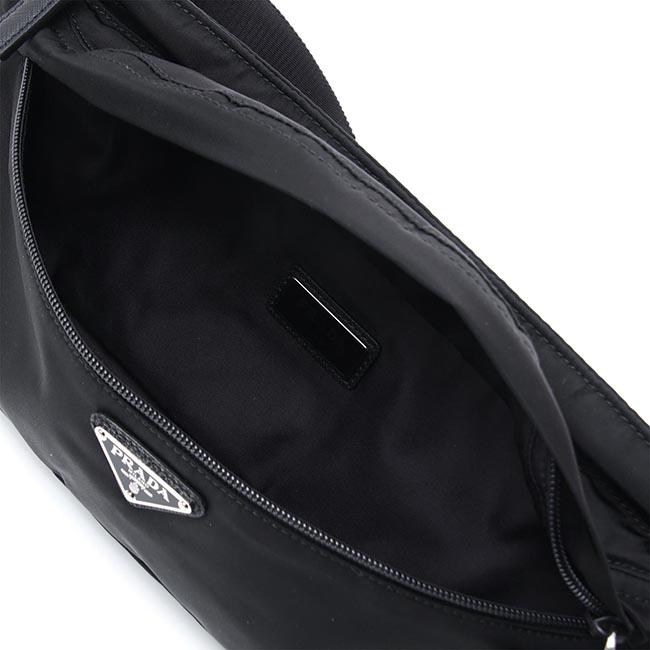 プラダスーパーコピー PRADA ボディバッグ ベルトバッグ ウエストポーチ ブラック メンズ バッグ モード トレンド 2vl132 vwox 973 f0002 NYLON BELT BAG - 商品画像 5