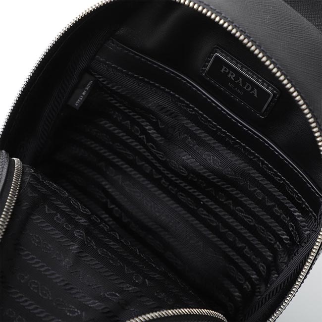 プラダスーパーコピー PRADA ボディバッグ ブラック メンズ ギフト プレゼント 2vz031 vooo 9z2 f0002 ZAINO SAFFIANO TRA - 商品画像 5