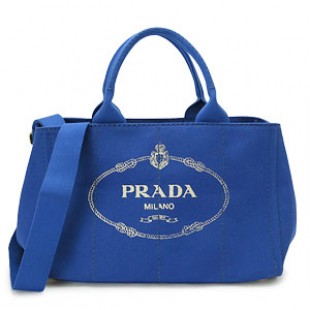 プラダコピー トートバッグ PRADA 2WAY ショルダーバッグ カナパ キャンバス コバルト B1877G CANAPA COBALTO - 商品画像 2