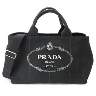 プラダスーパーコピー トートバッグ PRADA 2WAY ショルダーバッグ カナパ キャンバス ブラック B2439G ZKI F0002 - 商品画像 2