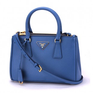 プラダバッグスーパーコピー ハンドバッグ PRADA BN2316 NZV F0013 バッグ サフィアーノ ルクス SAFFIANO LUX レディース AZZURRO(アズーロ) ブルー 青 ショルダーバッグ 2WAY - 商品画像 1