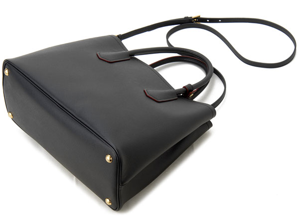 プラダコピー トートバッグ BN2775-2A4A-F0002 DOUBLE BAG ダブルバッグ SAFFIANO CUIR 2WAY ショルダーバッグ ブラック - 商品画像 3