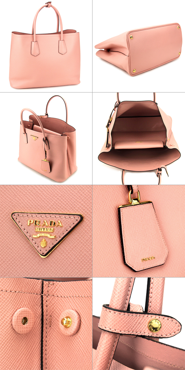 プラダバッグスーパーコピー トートバッグ PRADA BN2756 バッグ サフィアーノ キュイール SAFFIANO CUIR レディース ORCHIDEA ピンク ダブルバッグ - 商品画像 2
