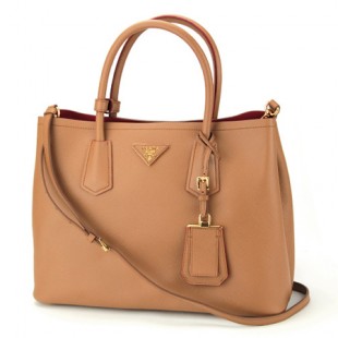 プラダコピー トートバッグ PRADA BN2775 2A4A F098I バッグ サフィアーノ キュイール SAFFIANO CUIR レディース CARAMEL(キャラメル) ブラウン ショルダーバッグ 2WAY - 商品画像 1