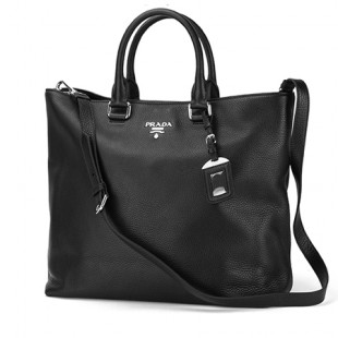 プラダコピー トートバッグ PRADA BN2876 UWL F0002 バッグ ヴィッテロ ダイノ VITELLO DAINO レディース NERO(ネロ) ブラック 黒 2WAY A4サイズ収納可能 - 商品画像 1