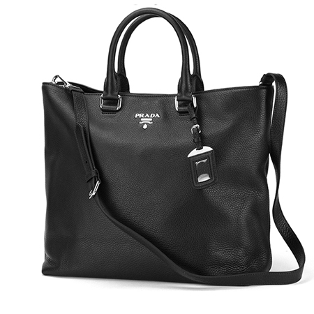 プラダコピー トートバッグ PRADA BN2876 UWL F0002 バッグ ヴィッテロ ダイノ VITELLO DAINO レディース NERO(ネロ) ブラック 黒 2WAY A4サイズ収納可能 - 商品画像 3