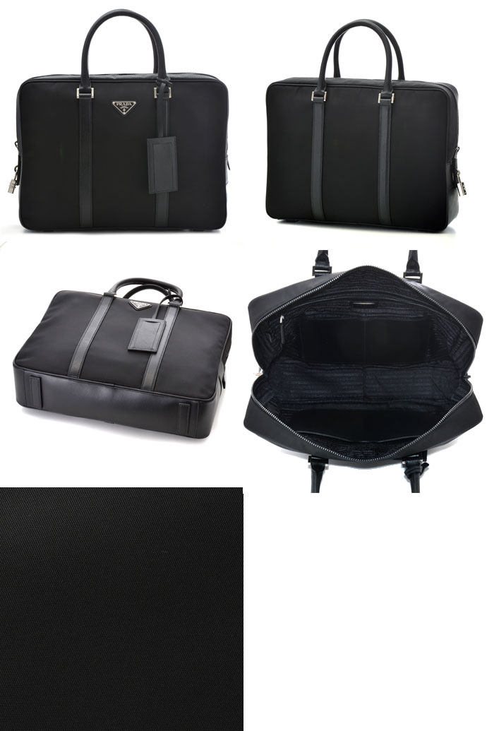 プラダスーパーコピー TESSUTOSAFFIANO南京錠付きビジネスバッグ VA0661 TES+SAF NERO - 商品画像 2