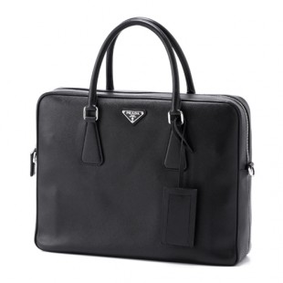 プラダスーパーコピー SAFFIANO TRAVEL ショルダー付 ブリーフケース BLACK VA0891 9Z2 F0002 - 商品画像 2