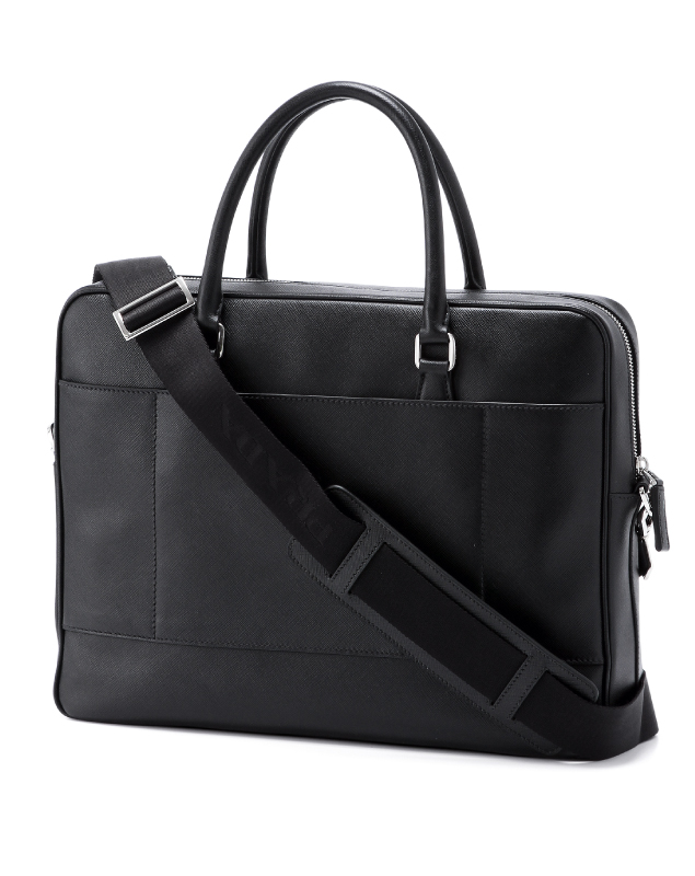 プラダスーパーコピー SAFFIANO TRAVEL ショルダー付 ブリーフケース BLACK VA0891 9Z2 F0002 - 商品画像 4