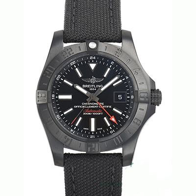 ブライトリングスーパーコピー アベンジャーII GMT ブラックスチール M329B04MMA - 商品画像 5