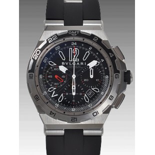 ブルガリコピー ディアゴノ X‐PRO DP45BSTVDCH/ GMT - 商品画像 2