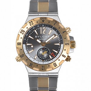 ブルガリコピー ディアゴノ プロフェッショナル GMT GMT40C5SGD - 商品画像 2